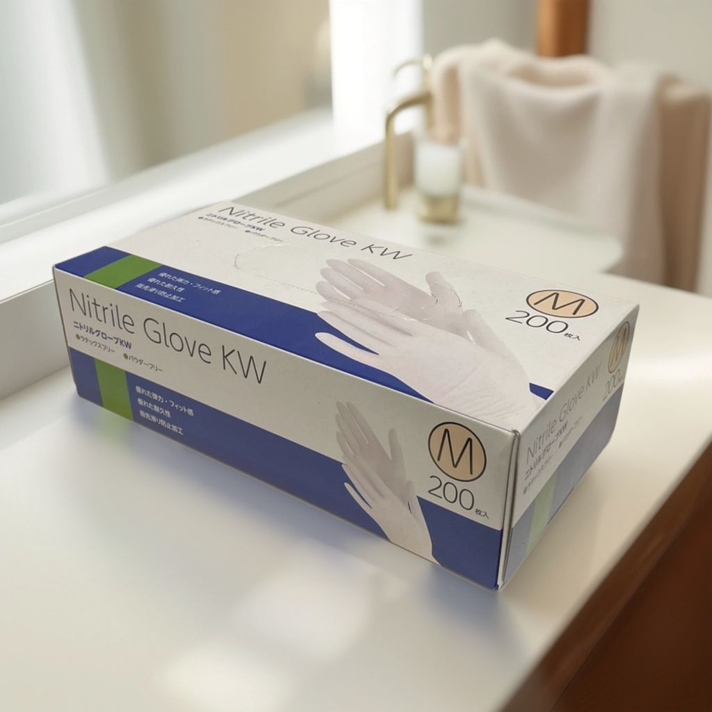 ニトリルグローブ KW ホワイト